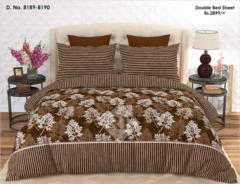 bedsheet king size 94 x 97 Cotton mix